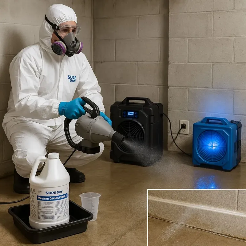 Sanitization and Odor Removal process in Sedro-Woolley, WA