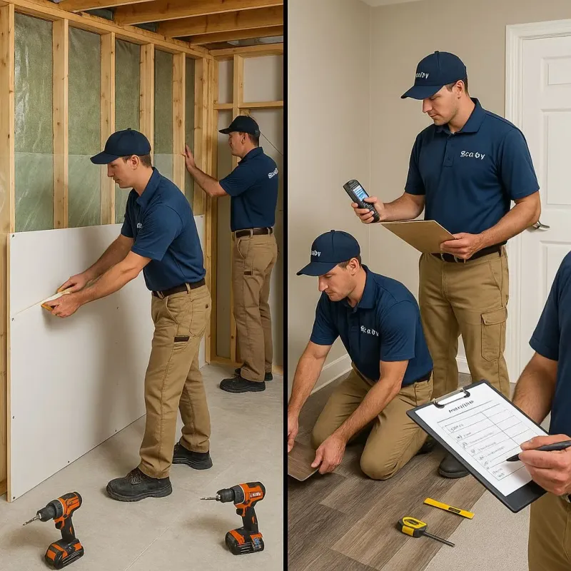 Repairs and Reconstruction process in Sedro-Woolley, WA